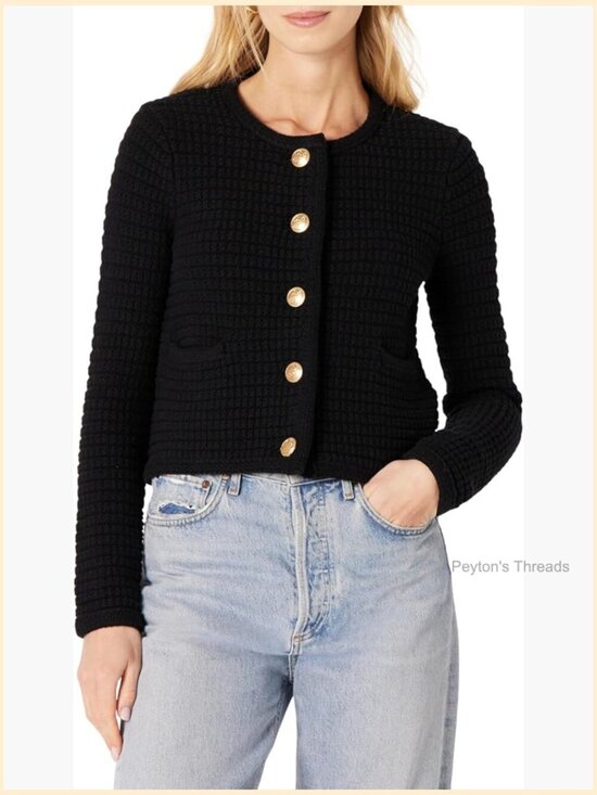 Sweaters - Regular-Fit Midweight Cotton Cardigan Sweater with Button Closure